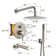 Calder Dual Function Complete Shower System with Rough in-Valve