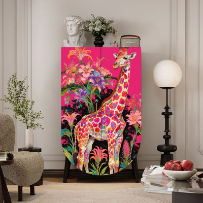New Chinese-style  retro wardrobe