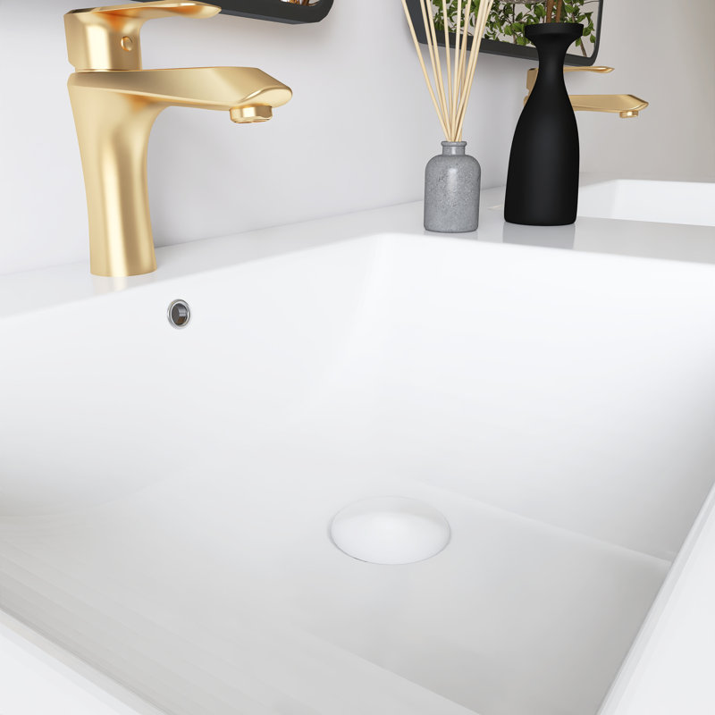 60 In. W X 21 In. D X 35 In. H Double Sink Freestanding Bath Vanity In Light Oak With White Acrylic Top