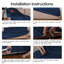 Housse de protection luxueuse en velours moelleux et extensible-821739858-821739871