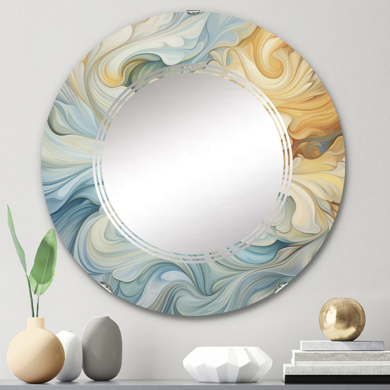 Celanova Circle Mirror, 24" x 24"