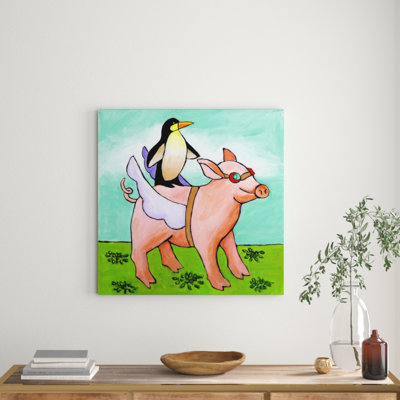 Janet Nelson - Wrapped Canvas Painting