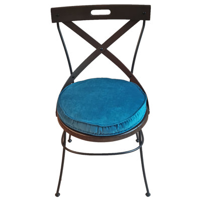 Coussin de siège d'intérieur en velours