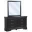 Commode noire Elegant Traditional-1765761878