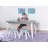 Pateros Kids 4 Piece Play Or Activity Table and Chair Set