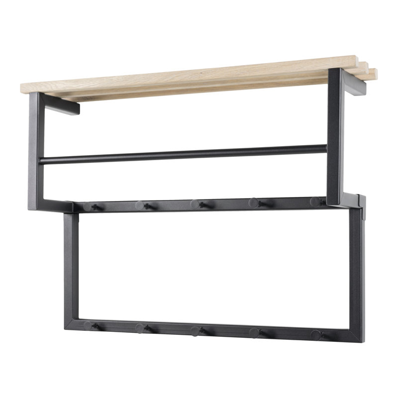 Rizzoli 10 - Hook Wall Mounted Coat Rack
