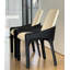 Chaise de salle à manger en cuir italien-112454581