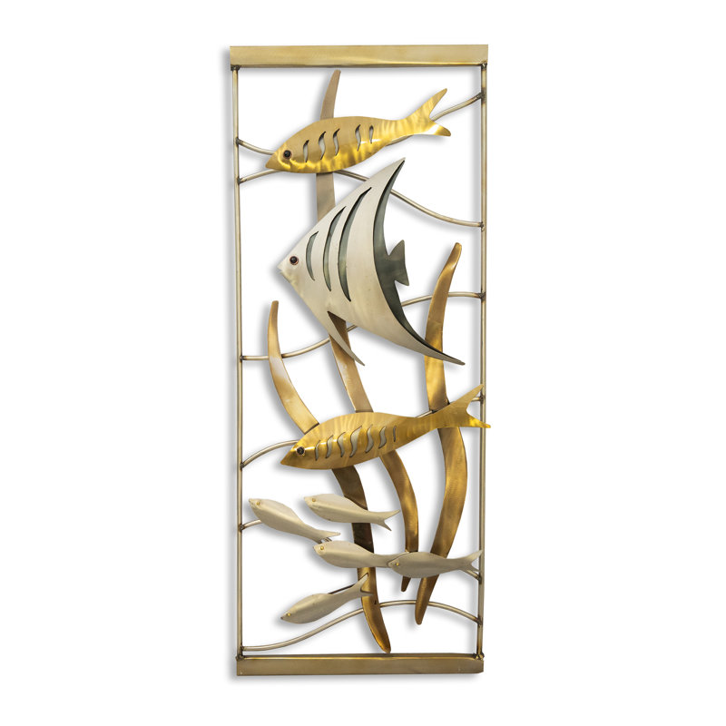 Handmade Coastal Nautical & Beach Wall Decor on Metal