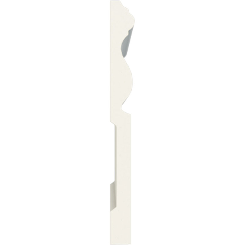4 3/4"H x 1/2"P x 94 1/2"L Bradford Baseboard Moulding