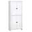 72" Freestanding 4-Door Kitchen Pantry