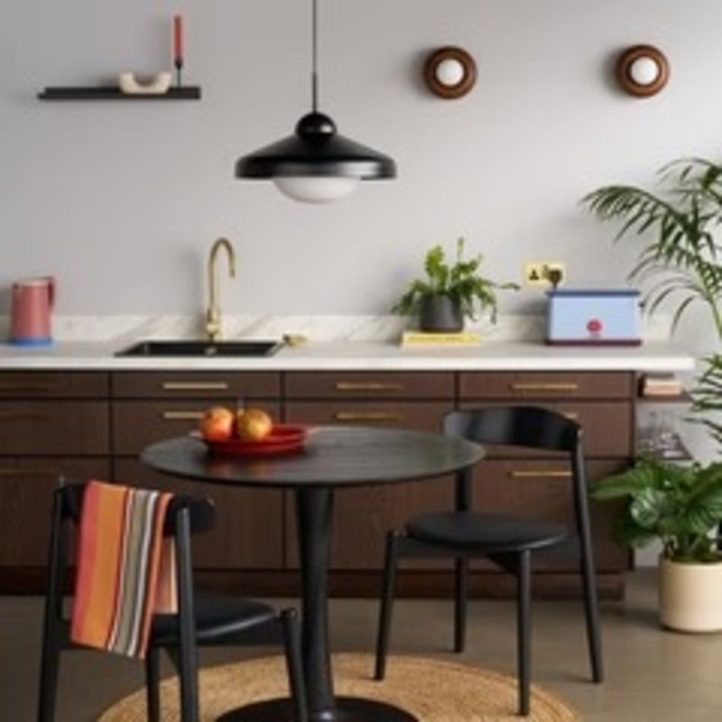 Luminaire suspendu Freya, Noir