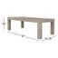 Sonora Outdoor Teak Dining Table-819199536