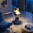 Starlight Multicolor Glass Globe Floor Lamp