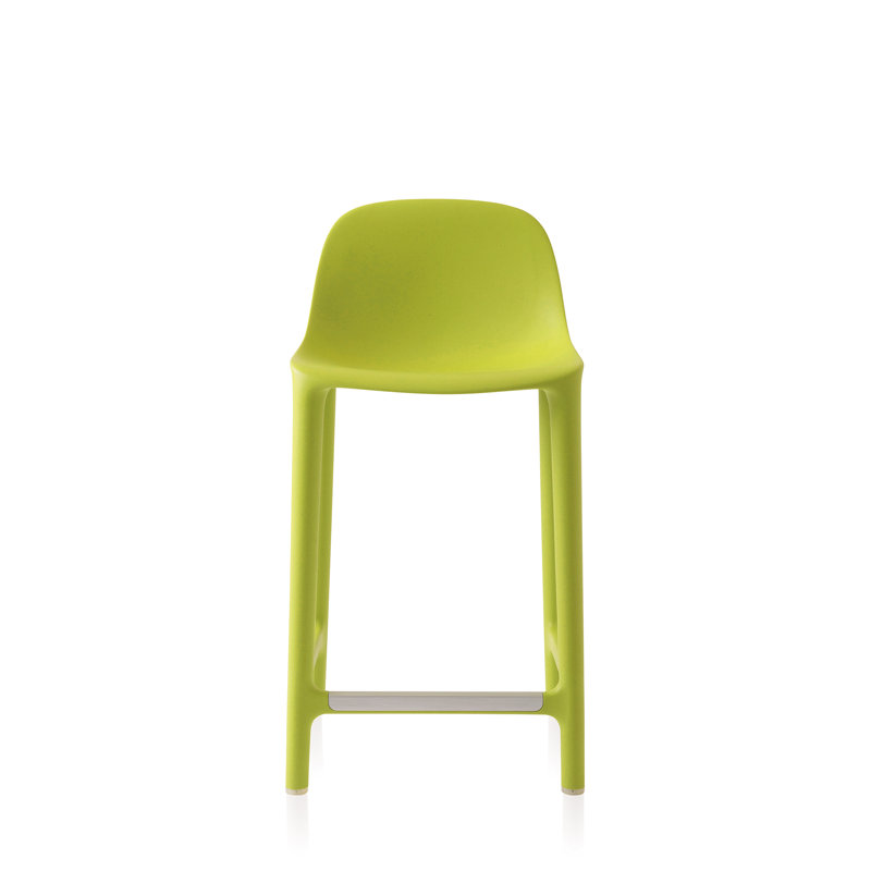 Broom Stool, Counter Stool (24" Seat Height), White