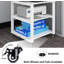 51cm H x 50cm W Printer Stand with Wheels