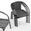 Chaises de restaurant empilables en rotin pour l'intérieur et l'extérieur Arthor par Flash Furniture-21223674