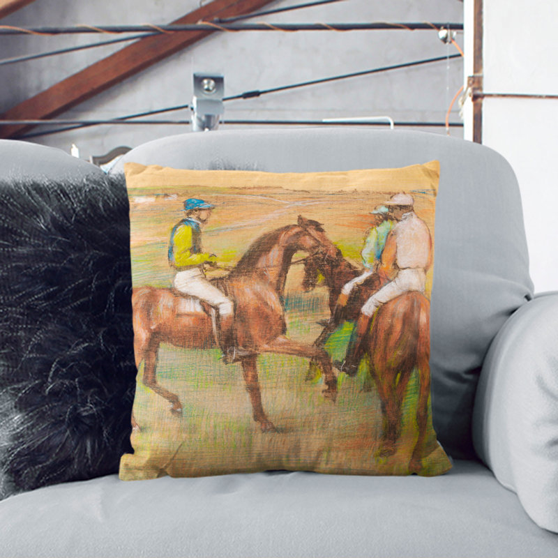 Square Cushion, 55cm H x 55cm W x 20cm D, Stone