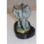 Statue éléphant en bronze - Taille: L 11 po x l 8 po x H 10 po. Figurine