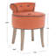 Tabouret de coiffeuse en bois massif