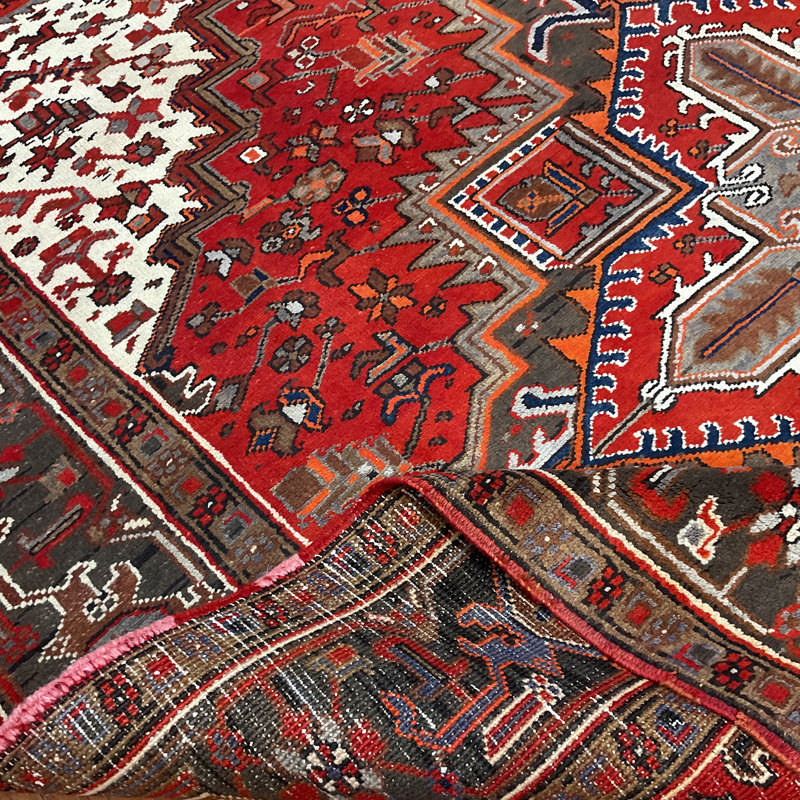 Heriz Collection Wool Oriental Rug