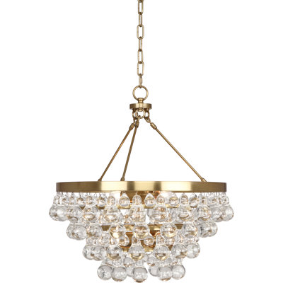 Lustre spectaculaire à 4 lumières Bling Bling