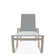 Holna Outdoor Rust-Resistant Metal Chaise Lounge