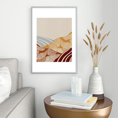 Vintage Mountains 03 - reproduction de cadre photo simple