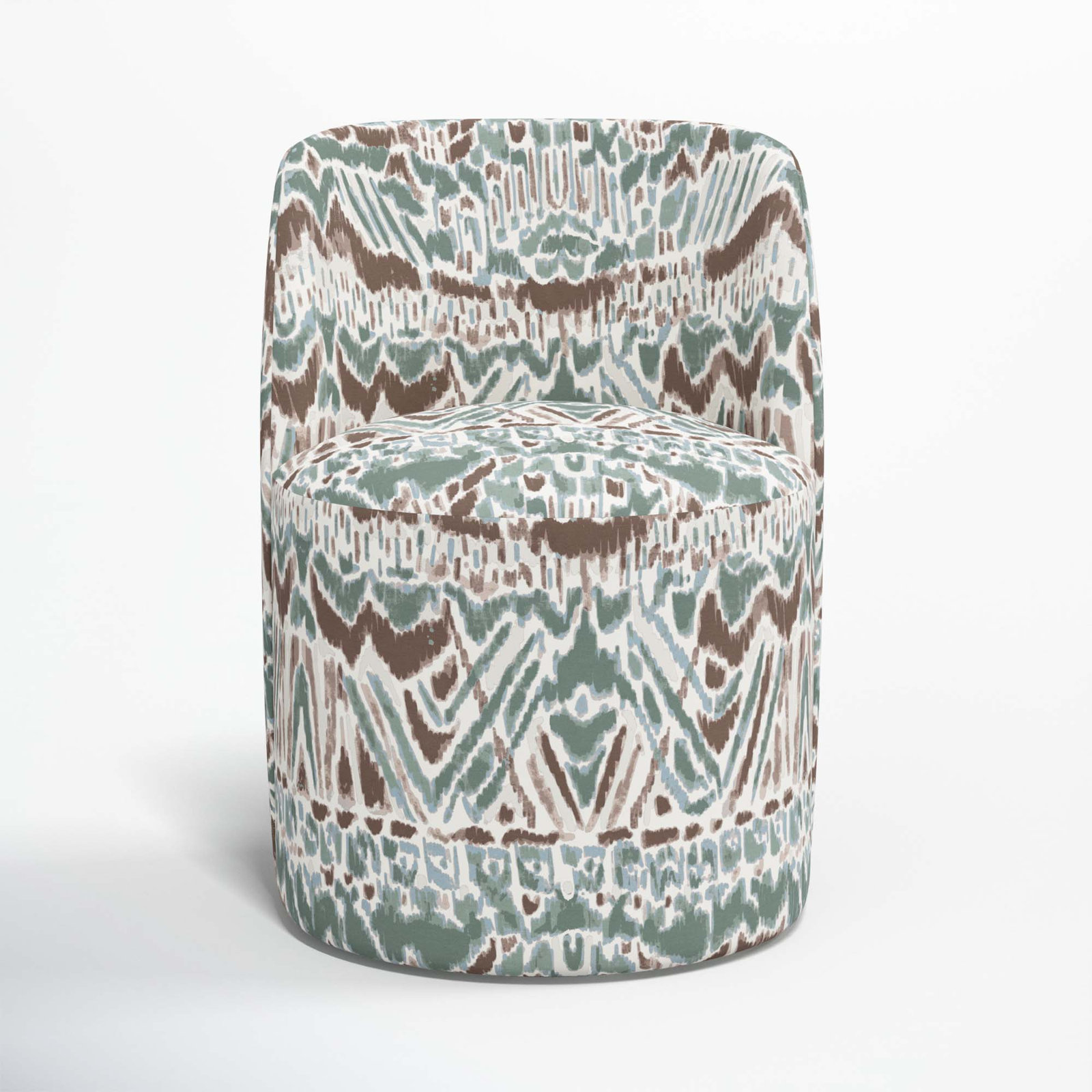 Begonia Dining Chair, Kara Ikat Blue Mist