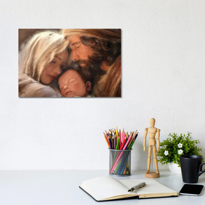 The First Christmas by Ashley Bradley - Gallery-Wrapped Canvas Giclée on Canvas