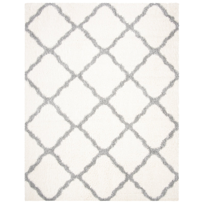 Lamoreaux Shag Performance Geometric Rug, Rectangle 9' x 12'