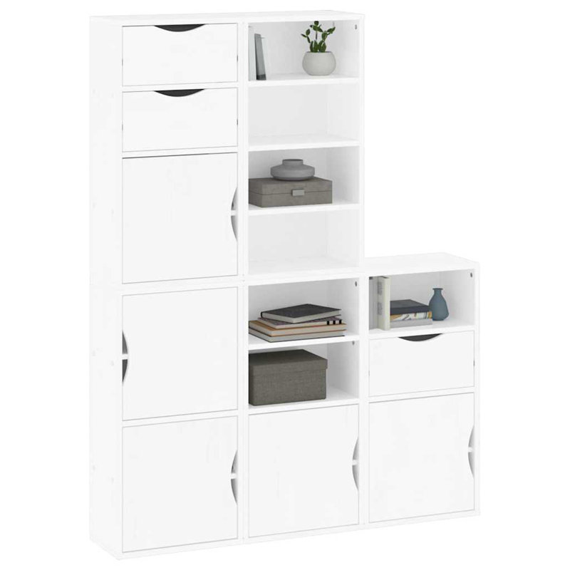 79cm H x 40cm W Bookcase, White