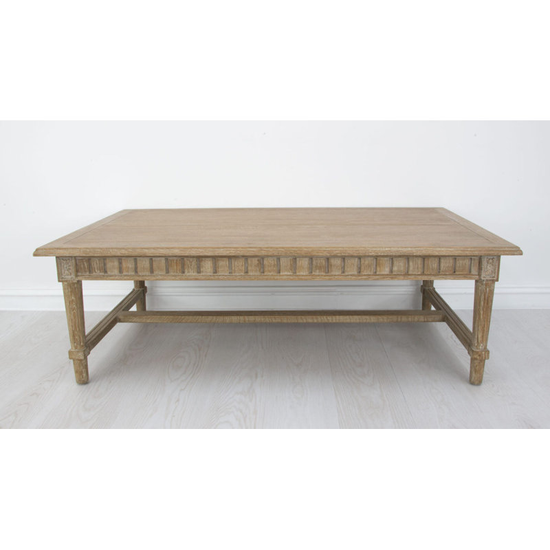 Fleur Solid Wood Coffee Table
