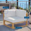 Chaise de patio en teck Upland