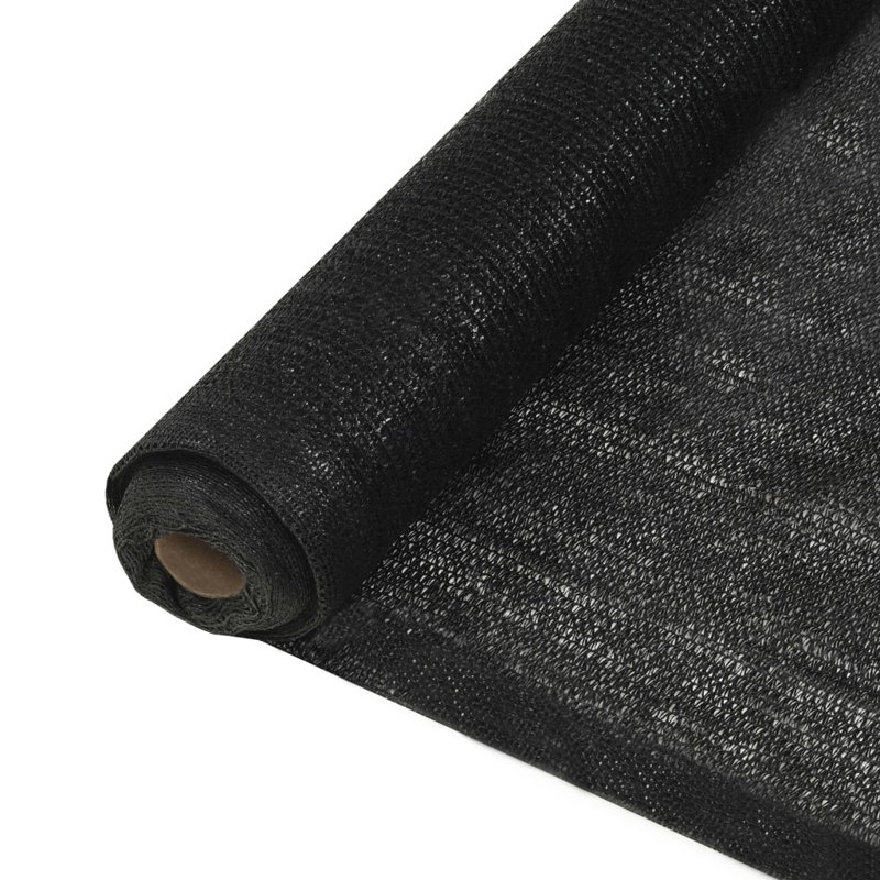 Bandini High-density Polyethylene Screen for Pergola, Black, 78.7" W x 393.7" L