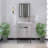 Amator 24 " W Freestanding Standard Free Standing 1 Single Vanity Bathroom Vanity With Ceramic Top