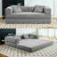 Corduroy Sofa Bed-358917215-358917212