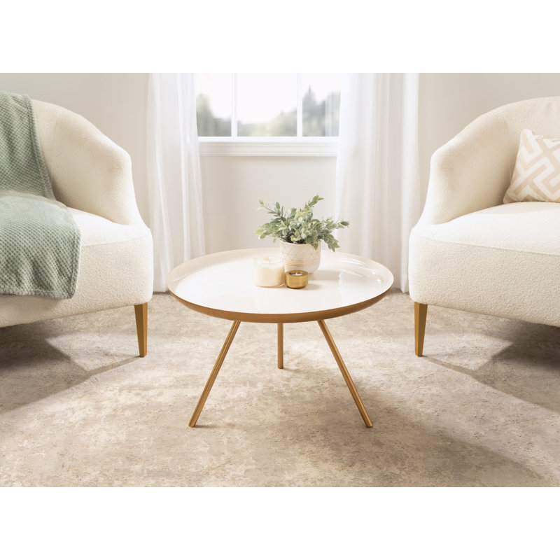 Albinca Coffee Table, Gold