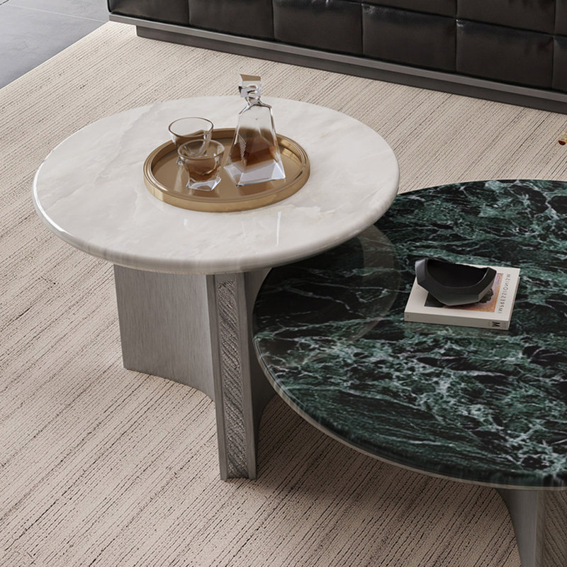 Holz, H 14,2 po x l 31,5 po x P 31,5 po, Green/White
