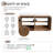 Mirrun 59.57 " W Freestanding Standard 2 Double Vanity Bathroom Vanity With Resin Top