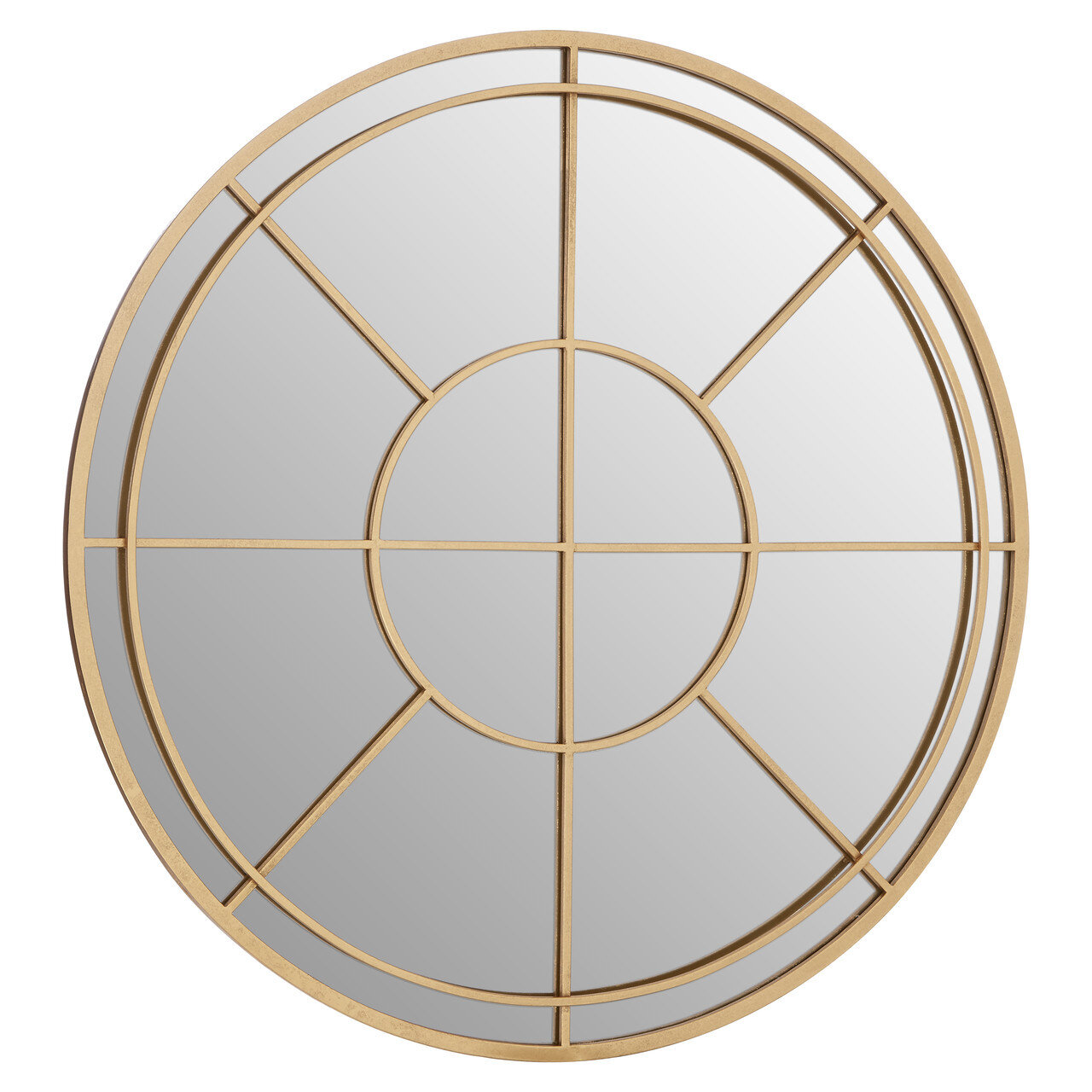 Canora Grey Dulvert Round Metal Wall Mirror | Wayfair.co.uk