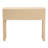 Bali & Pari Noah Grasscloth 2-Drawer Console Table - Woven Texture Entryway Table With Gold Ring Pulls, Narrow Hallway Or Living Room Accent Table, Light Brown-875442562