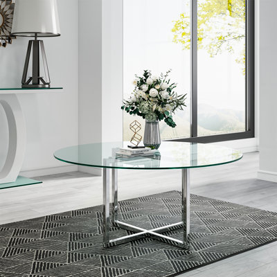 Aarron Cross Legs Coffee Table