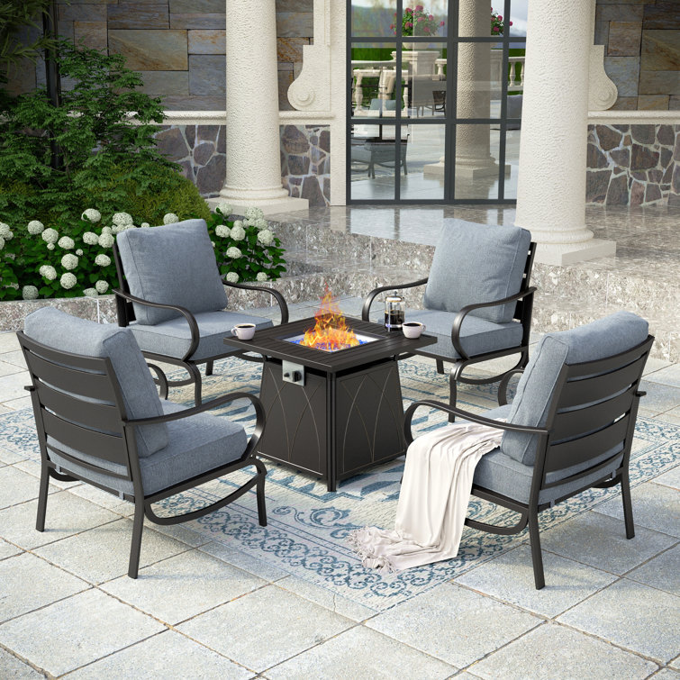 Lark Manor Wayfair Outdoor Patio Table And Chairs Lark Manor