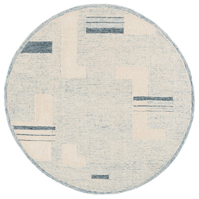 Harvest Hand Tufted Wool; Cotton Geometric Indoor Rug