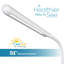 Lampe de bureau à DEL OttLite avec recharge sans fil et USB, cou flexible, 3 réglages de luminosité