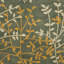 Tapis vert floral en laine touffeté à la main-950875338