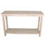 Console en bois massif 48 po Nerseh