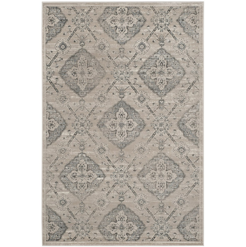 Joana Performance Floral Rug, Rectangle 5'1" x 7'6"