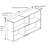 Ava Geometric Bookcase-266607799