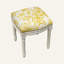 Tabouret de coiffeuse en bois massif Philomene-1264674622